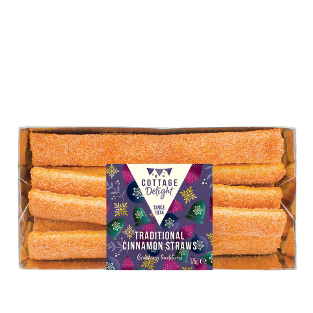 Cottage Delight Traditional Cinnamon Straws 175g